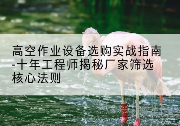 蒙山剪叉式升降机厂家-高空作业设备选购实战指南-十年工程师揭秘厂家筛选核心法则